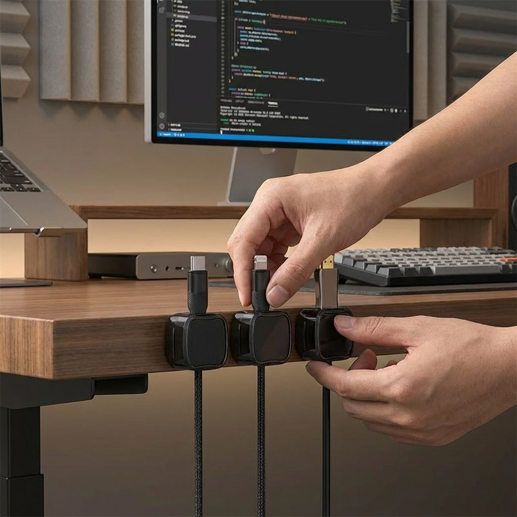 Magnetic Cable Clips